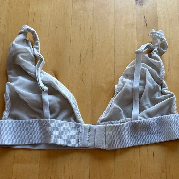 SKIMS Cream Ribbed Bralette - Picture 2 of 4